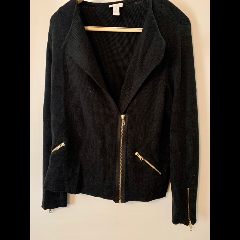 Chicos Black cardigan/ sweater Chico’s size 2